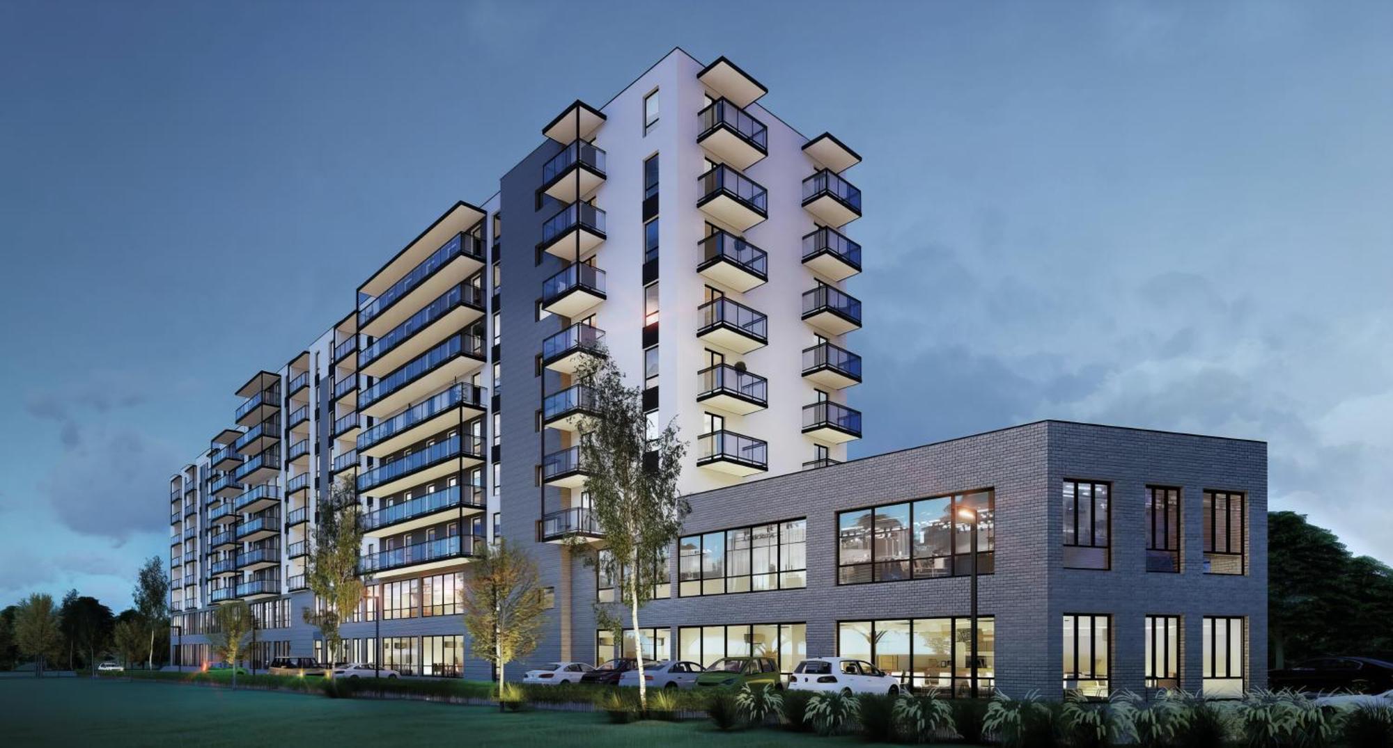 Q2 Warsaw Apartments المظهر الخارجي الصورة